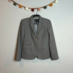 J. Crew grey School Boy blazer jacket